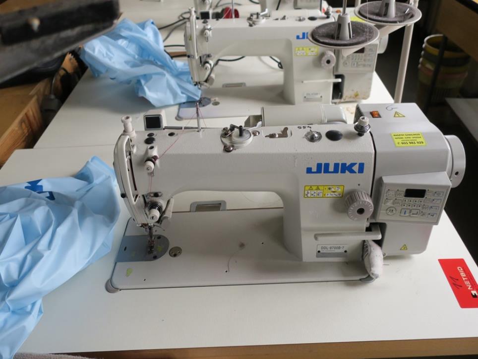 Used Juki DDL-8700B-7 Šivalni stroj Lockstitch for Sale (Auction Premium) | NetBid Slovenija